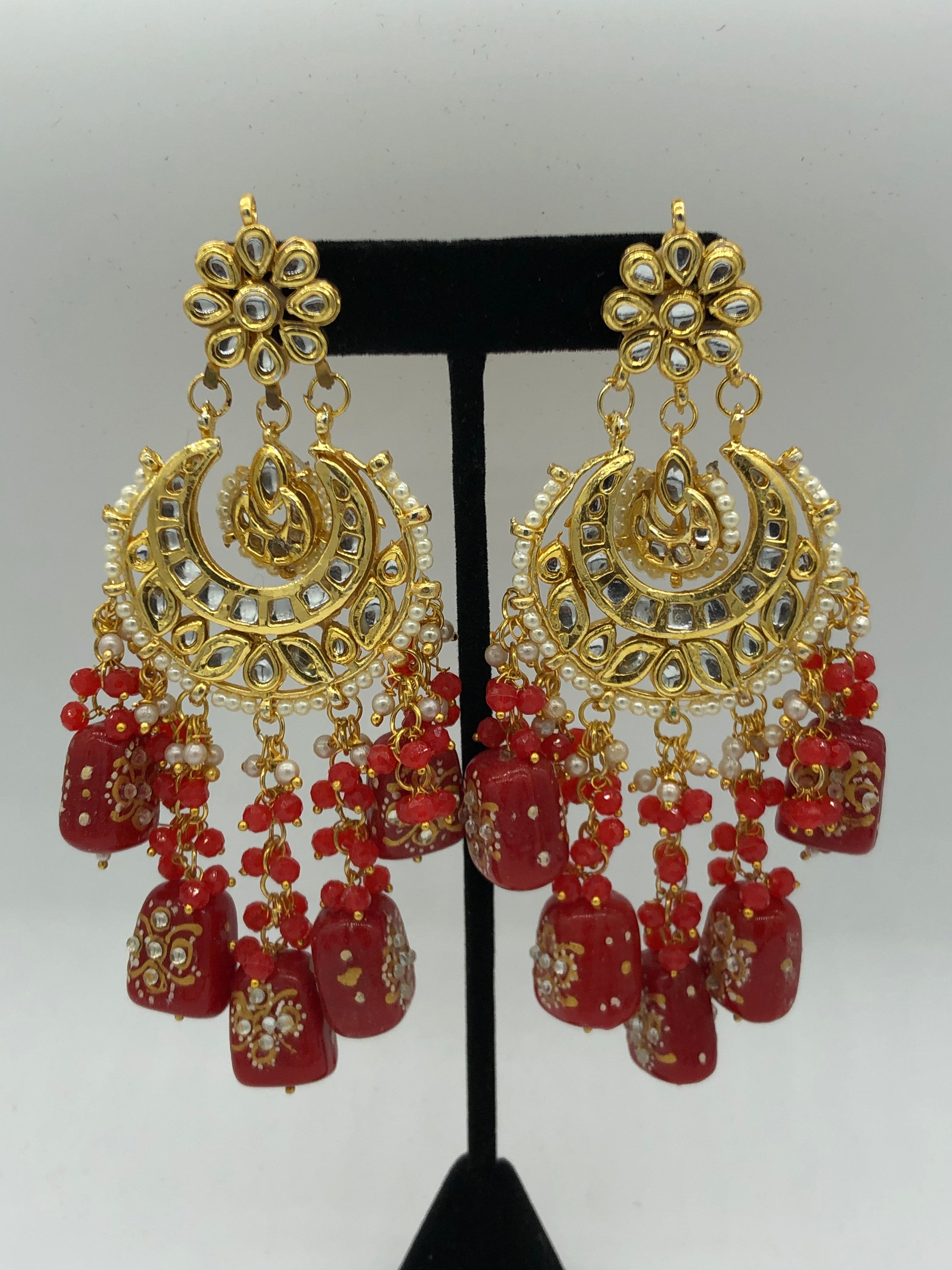 Trinkets Treasure Jewellery on Instagram: “Dabi kudan 3 layer Chaandbaalis  with… | Bridal jewelry vintage, Indian jewellery design earrings, Indian  jewelry earrings